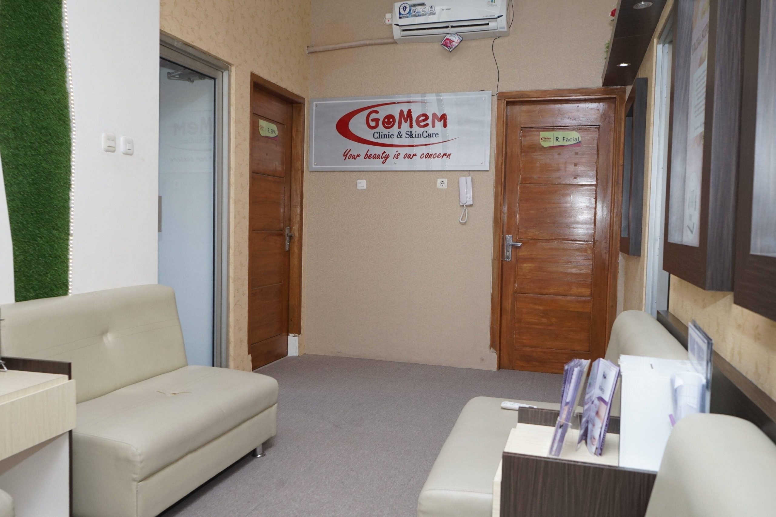 Ruang layanan Klinik Gomem di Banyumas