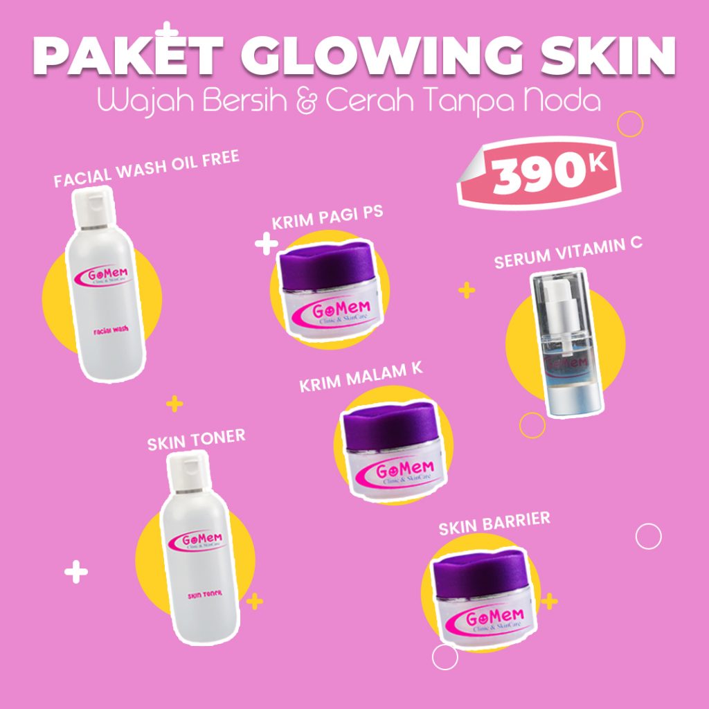 Paket Glowing GoMem SkinCare