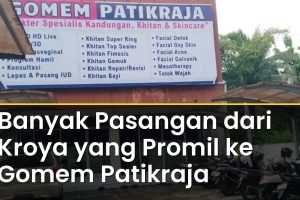 Banyak Pasangan dari Kroya yang Promil ke Gomem Patikraja
