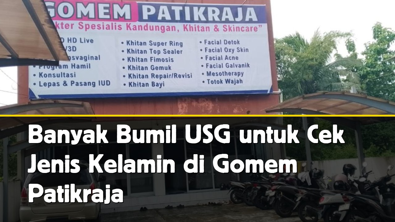Banyak Bumil USG untuk Cek Jenis Kelamin di Gomem Patikraja